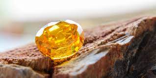 Yellow Pukhraj Stone