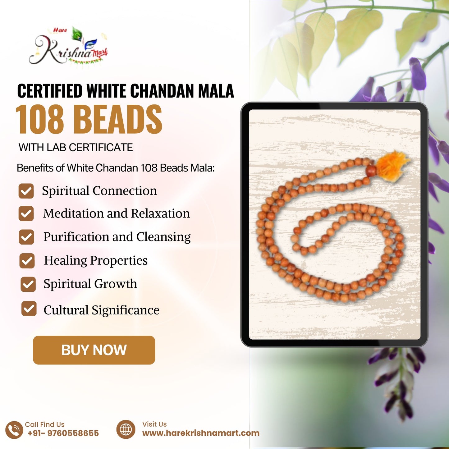 White Chandan Mala|sandalwood mala|original sandalwood mala/\certified sandalwood mala|sandalwood mala price|sandalwood mala benefits|certified Chandan Mala|original Chandan Mala|price Chandan Mala|Chandan Mala price and benefits|Chandan Mala benefits