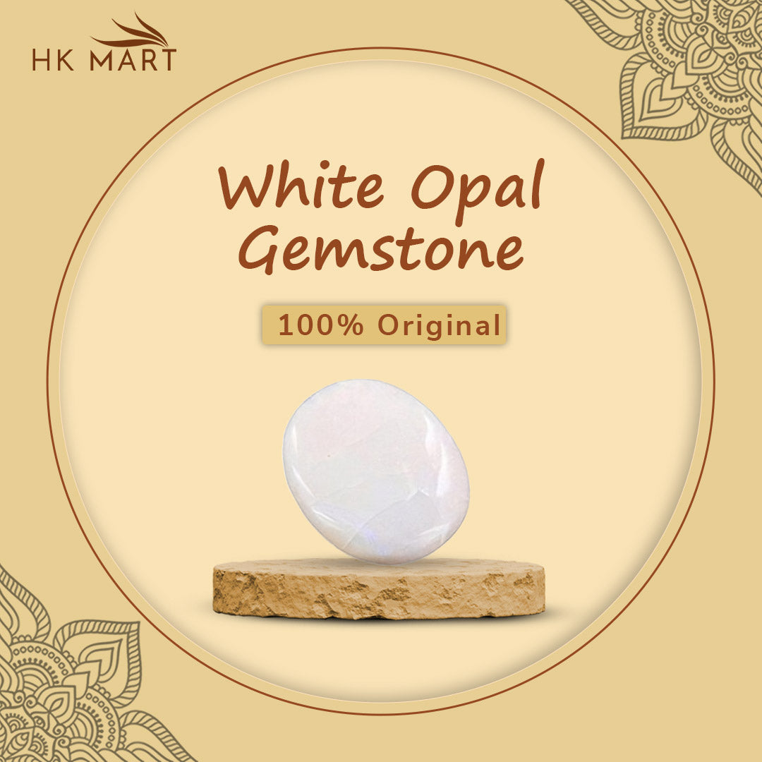 White Opal Gemstone|White opal stone price | opal stone price | opal stone benefits  opal stone  | Opal stone price | Buy Opal Stone Online at Best Price  white opal | buy opal stone | austarlia opal  |Certified opal | original opal