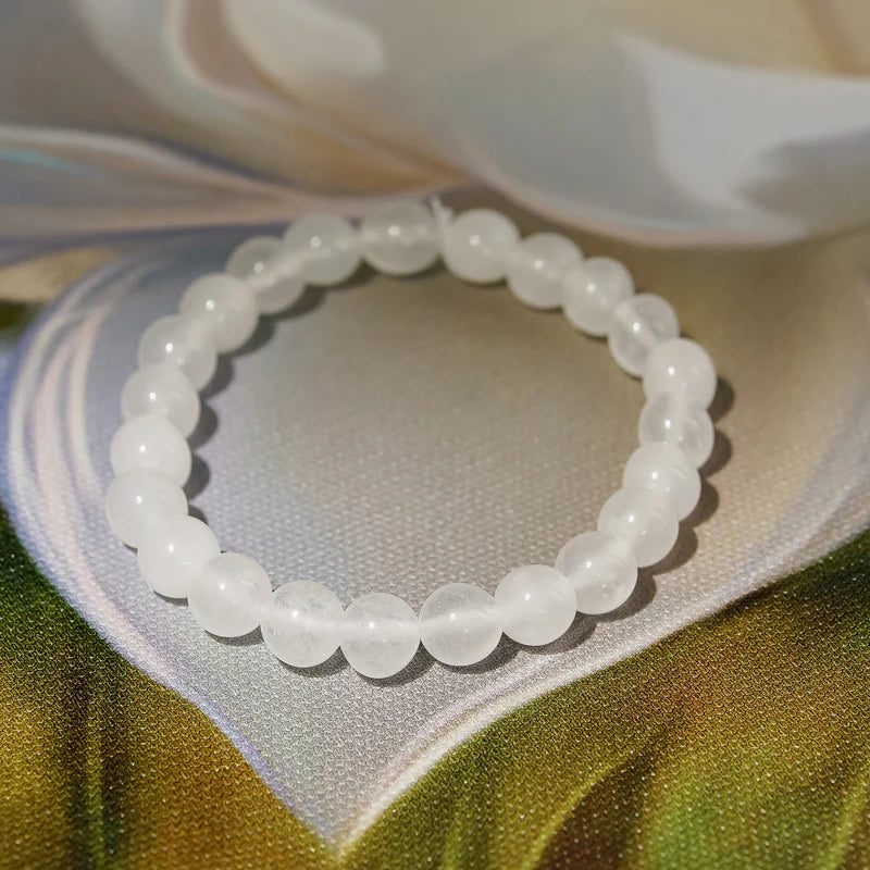 Clear Quartz Bracelet(sphatik) – Hare krishna Mart