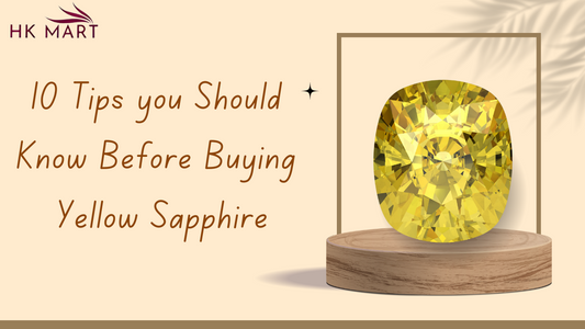 10 Tips You Should Know Before Buying a Yellow Sapphire