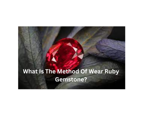 Ruby Gemstone