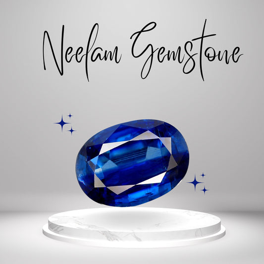 What are the benefits of wearing a Neelam gemstone?