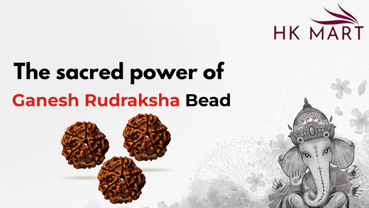 The sacred power of Rudraksha beads for Ganesh?