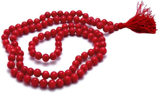 Red Coral Mala