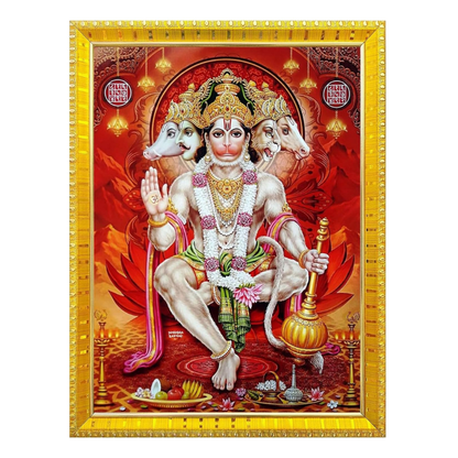 hanuman-ji-photo-frame-collection-small-and-large-acrylic-frames-for-table-temple-wall-mandir-gym-and-outdoor-spaces-for-home-decor-9-x-12-inches-golden-frame-20
