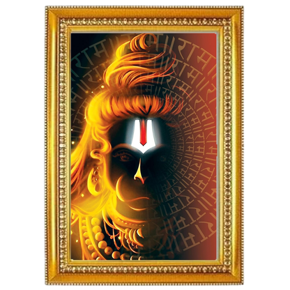 hanuman-ji-photo-frame-collection-small-and-large-acrylic-frames-for-table-temple-wall-mandir-gym-and-outdoor-spaces-for-home-decor-9-x-12-inches-golden-frame-22
