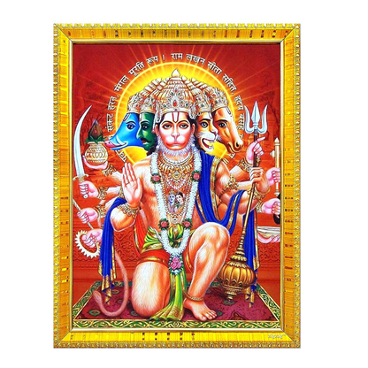 hanuman-ji-photo-frame-collection-small-and-large-acrylic-frames-for-table-temple-wall-mandir-gym-and-outdoor-spaces-for-home-decor-9-x-12-inches-golden-frame-05