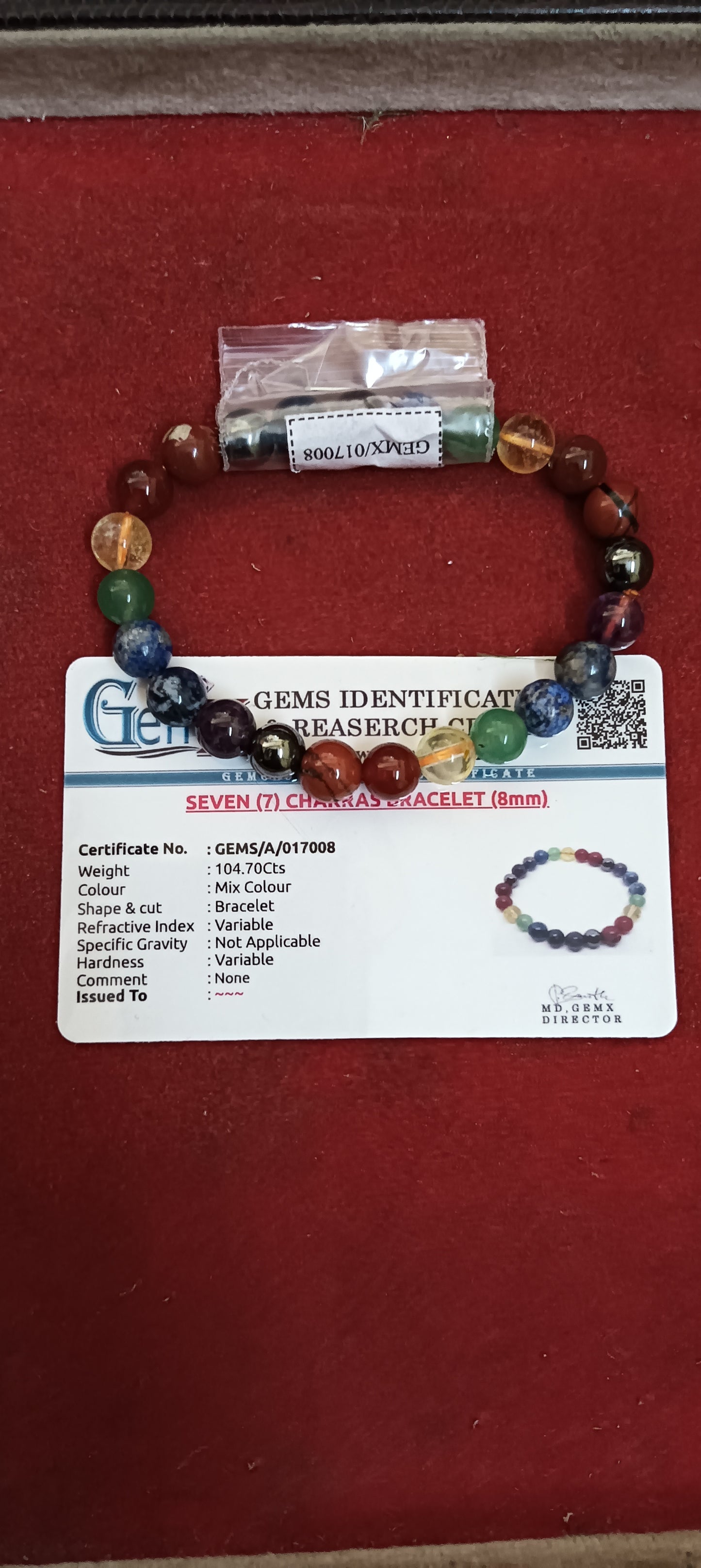 7 Chakra Bracelet