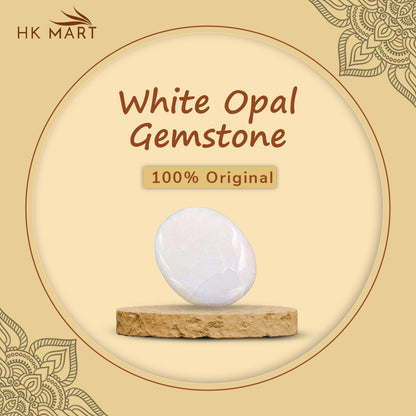 White Opal Gemstone