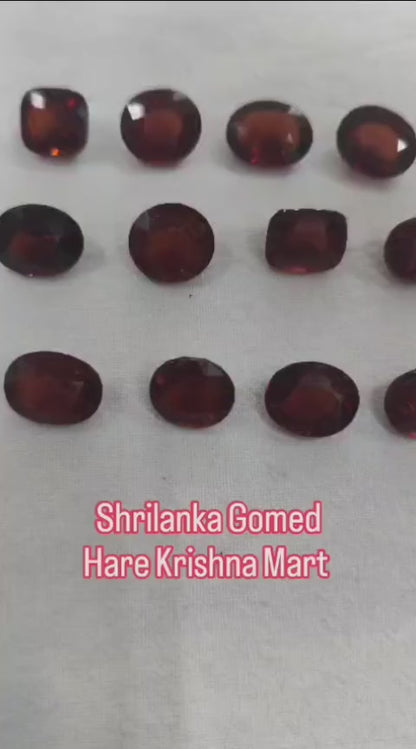 Natural Hessonite (Gomed) From Srilanka