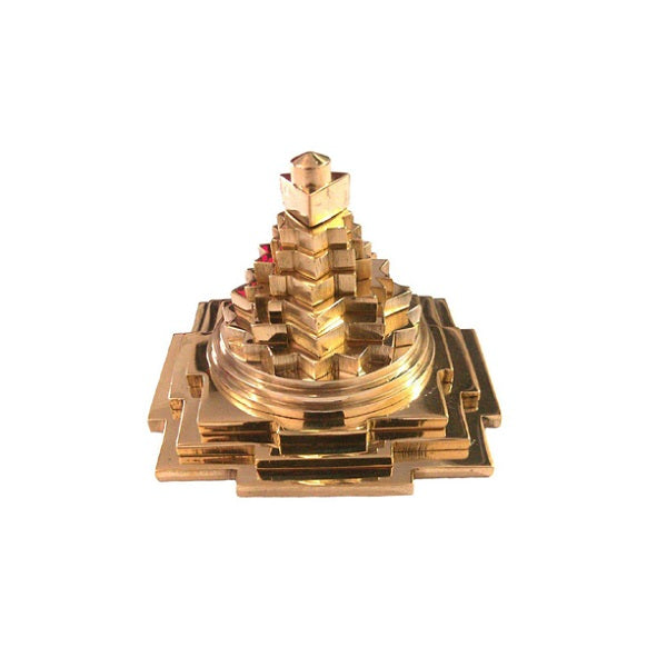 Golden Brass Meru Shri Yantra